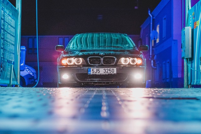 přední světla BMW